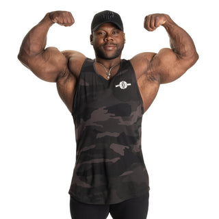 Better Bodies Essential T-Back V2 - Dark Camo - Urban Gym Wear