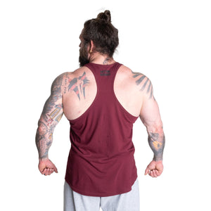 Better Bodies Essential T-Back V2 - Maroon - Urban Gym Wear