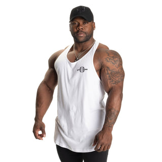 Better Bodies Essential T-Back V2 - White - Urban Gym Wear