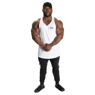 Better Bodies Essential T-Back V2 - White - Urban Gym Wear