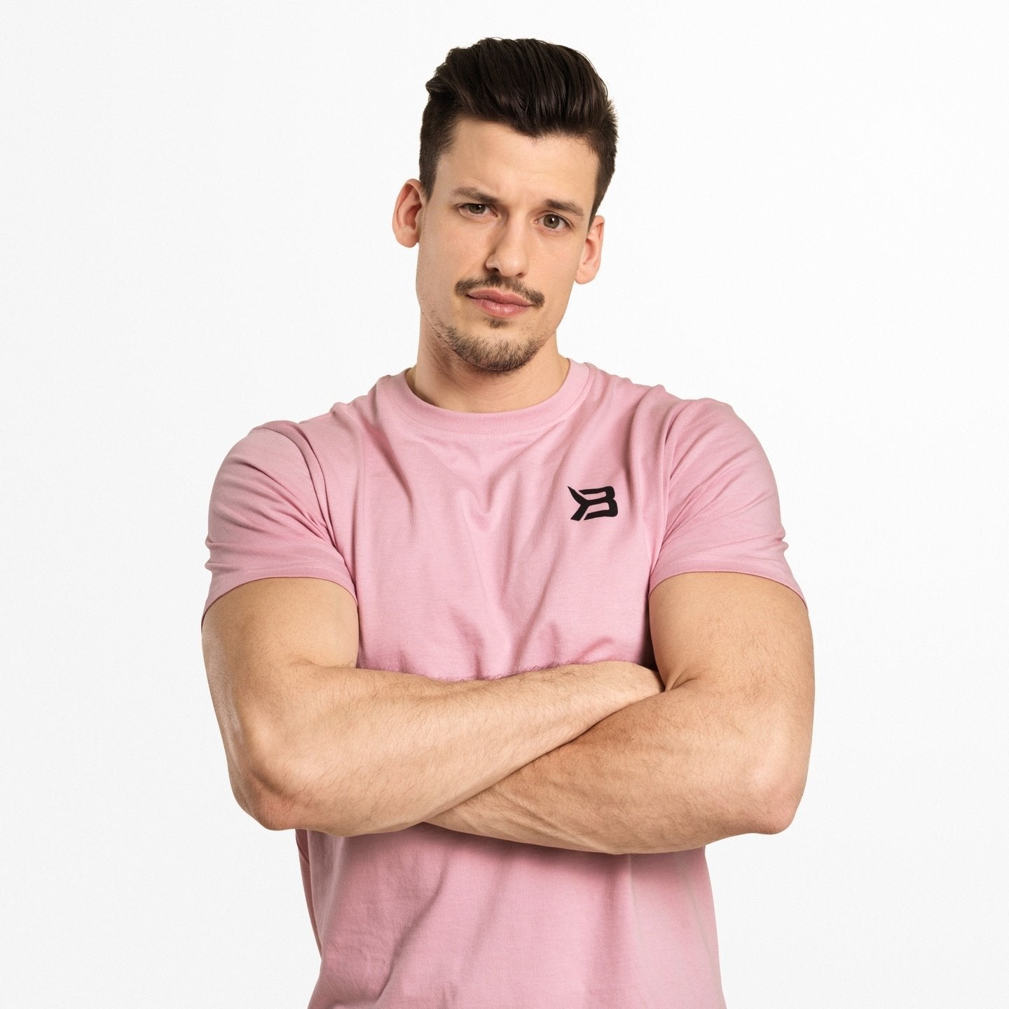 Better Bodies Essential Tee - Light Pink - Urban Gym Wear