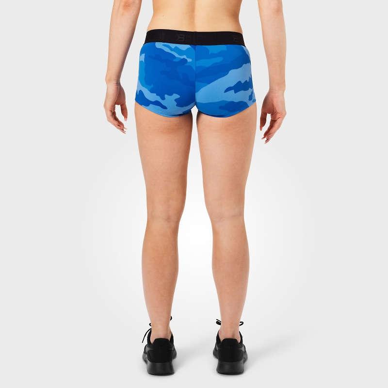 Better Bodies Fitness Hotpant - Blue Camo - Urban Gym Wear