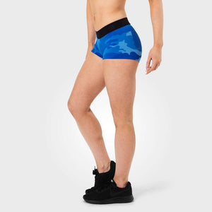 Better Bodies Fitness Hotpant - Blue Camo - Urban Gym Wear