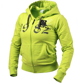 Better Bodies Fitted Soft Hoodie - Lime - Urban Gym Wear