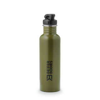 Better Bodies Fulton Bottle - Military Green - Urban Gym Wear