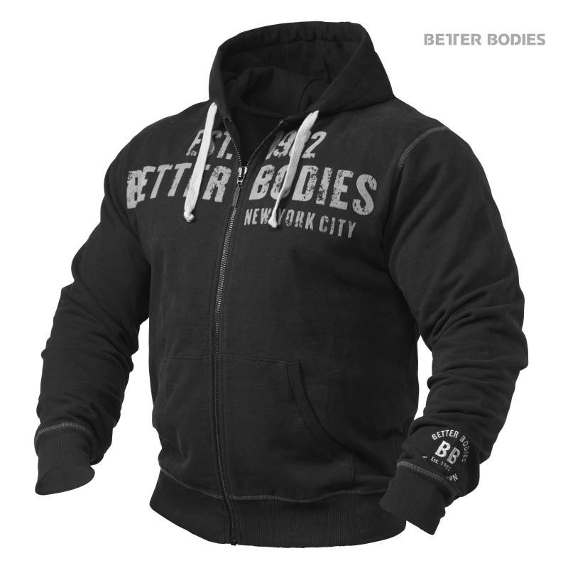 Better Bodies Graphic Hoodie - Black - Urban Gym Wear