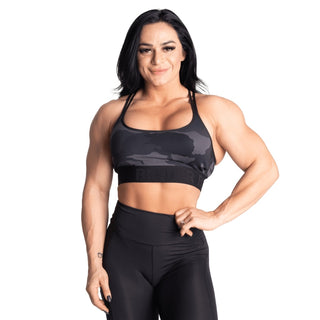 Better Bodies Gym Sports Bra - Dark Camo - Urban Gym Wear