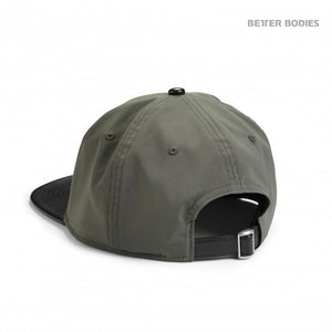 Better Bodies Harlem Flatbill Cap - Military Green - Urban Gym Wear