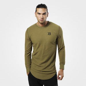 Better Bodies Harlem Thermal L-S - Military Green - Urban Gym Wear