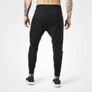 Better Bodies Harlem Zip Pants - Black - Urban Gym Wear