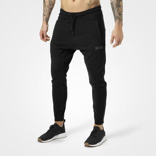 Better Bodies Harlem Zip Pants - Black - Urban Gym Wear