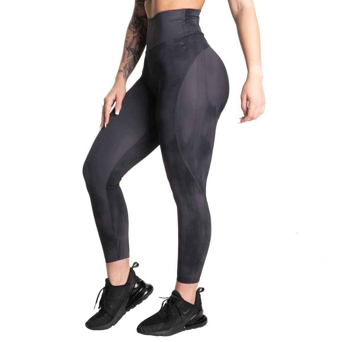 Better Bodies High Waist Leggings - Dark Grey Grunge - Urban Gym Wear