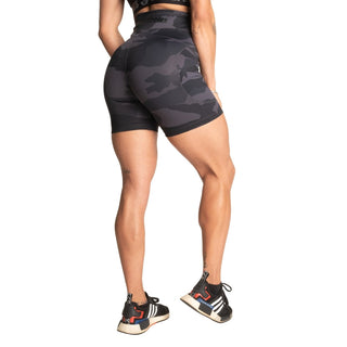 Better Bodies High Waist Shorts - Dark Camo - Urban Gym Wear