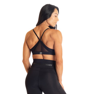 Better Bodies Highbridge Mesh Bra - Black - Urban Gym Wear