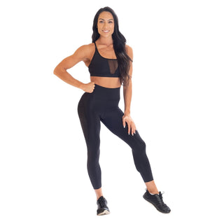 Better Bodies Highbridge Mesh Bra - Black - Urban Gym Wear