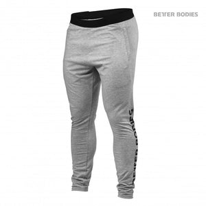 Better Bodies Hudson Jersey Pants - Greymelange - Urban Gym Wear