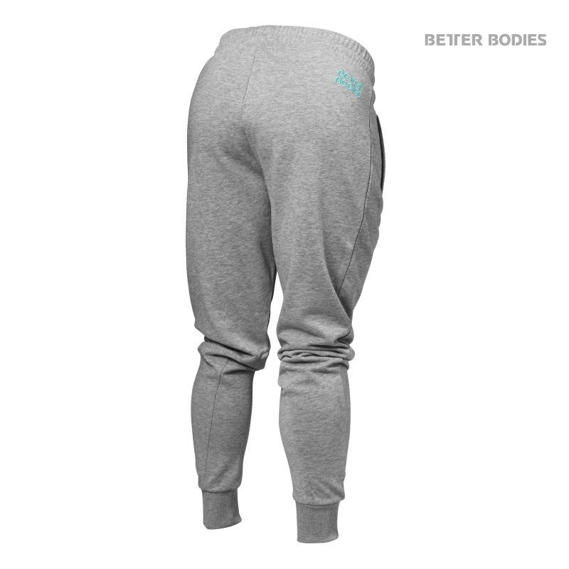 Better Bodies Jogger Sweatpants - Greymelange - Urban Gym Wear