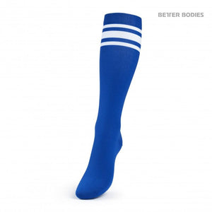 Better Bodies Knee Socks - Strong Blue - Urban Gym Wear