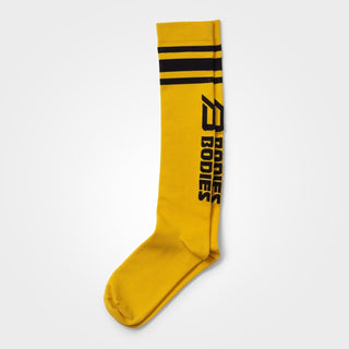 Better Bodies Knee Socks - Yellow - Urban Gym Wear