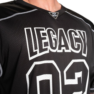 Better Bodies Legacy Football Tee - Black - Urban Gym Wear