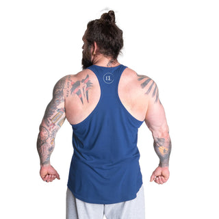 Better Bodies Logo Essential T-Back DL - Bright Blue - Urban Gym Wear