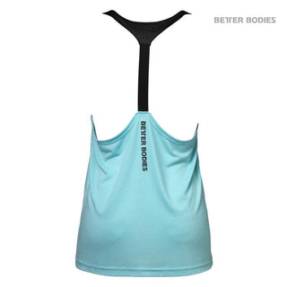 Better Bodies Loose Fit Tank - Light Aqua - Urban Gym Wear
