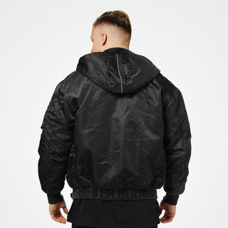 Better Bodies LTD Edition Bomber Jacket - Iron - Urban Gym Wear