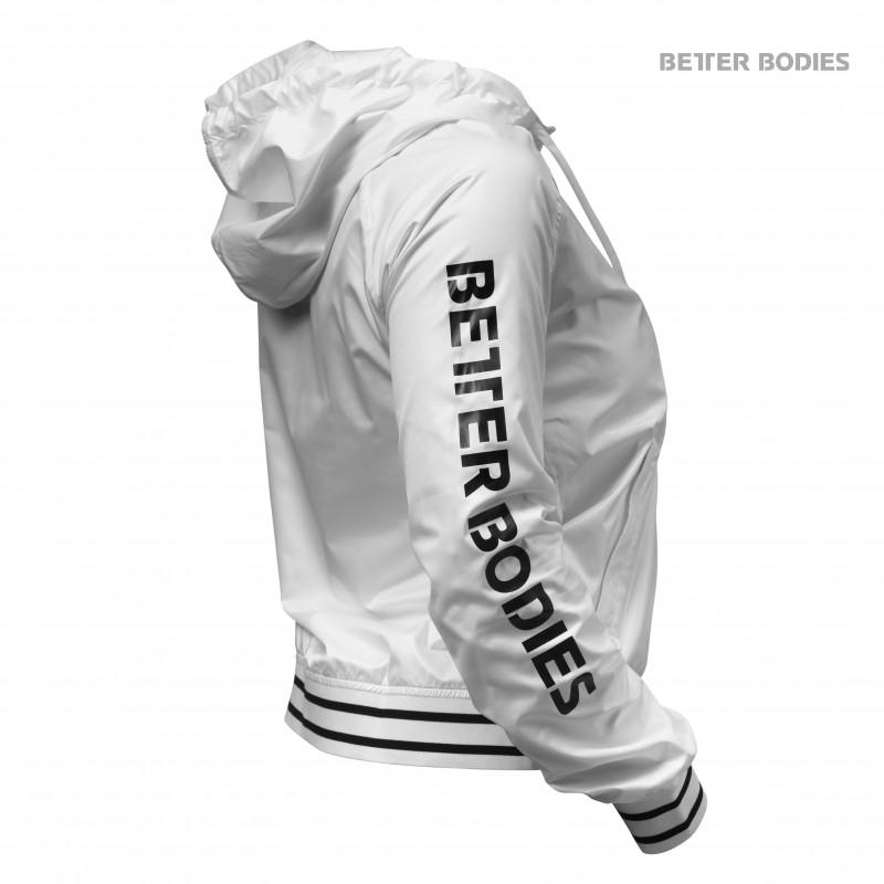 Better Bodies Madison Jacket - White - Urban Gym Wear