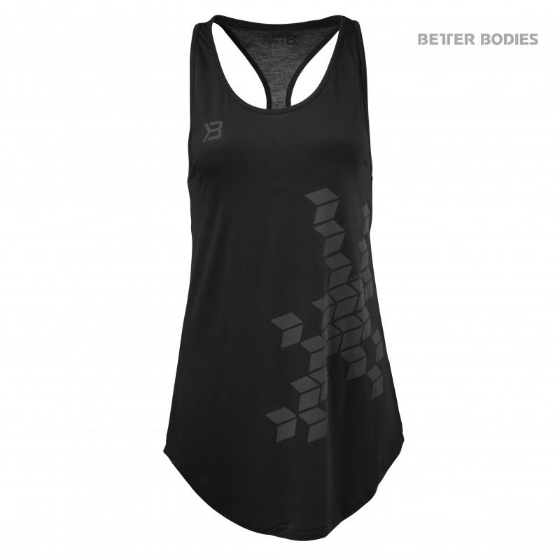 Better Bodies Madison T-Back - Black - Urban Gym Wear