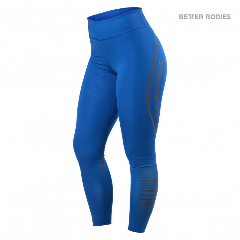 Better Bodies Madison Tights - Strong Blue - Urban Gym Wear