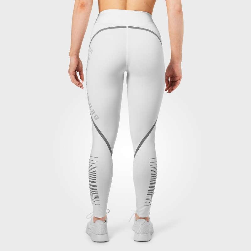Better Bodies Madison Tights - White - Urban Gym Wear