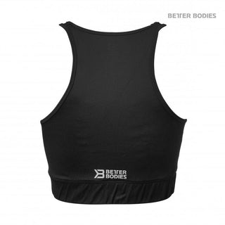 Better Bodies Manhattan Halter - Black - Urban Gym Wear