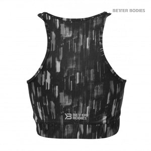 Better Bodies Manhattan Halter - Dark Grey - Urban Gym Wear