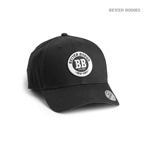 Better Bodies Men's Baseball Cap - Black-Grey - Urban Gym Wear