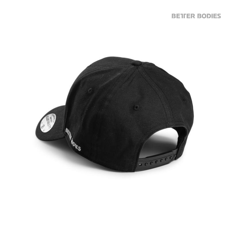 Better Bodies Men's Baseball Cap - Black-Grey - Urban Gym Wear