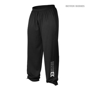 Better Bodies Men's Mesh Pant - Black - Urban Gym Wear