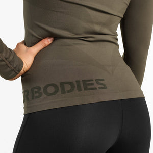 Better Bodies Nolita Seamless LS - Wash Green - Urban Gym Wear