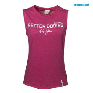 Better Bodies N.Y Raw Tank - Pink Melange - Urban Gym Wear