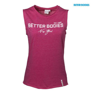 Better Bodies N.Y Raw Tank - Pink Melange - Urban Gym Wear