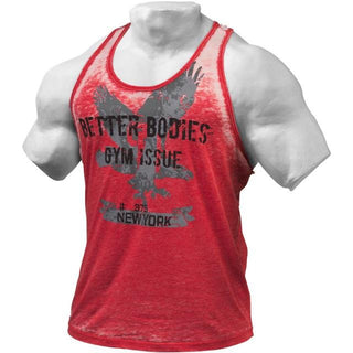 Better Bodies N.Y. Rough T-Back - Jester Red - Urban Gym Wear