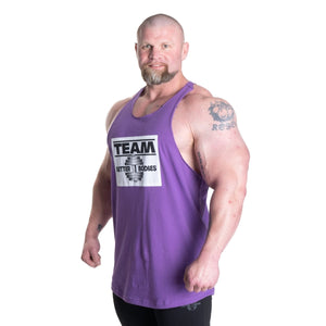 Better Bodies Old School Stringer - Purple - Urban Gym Wear