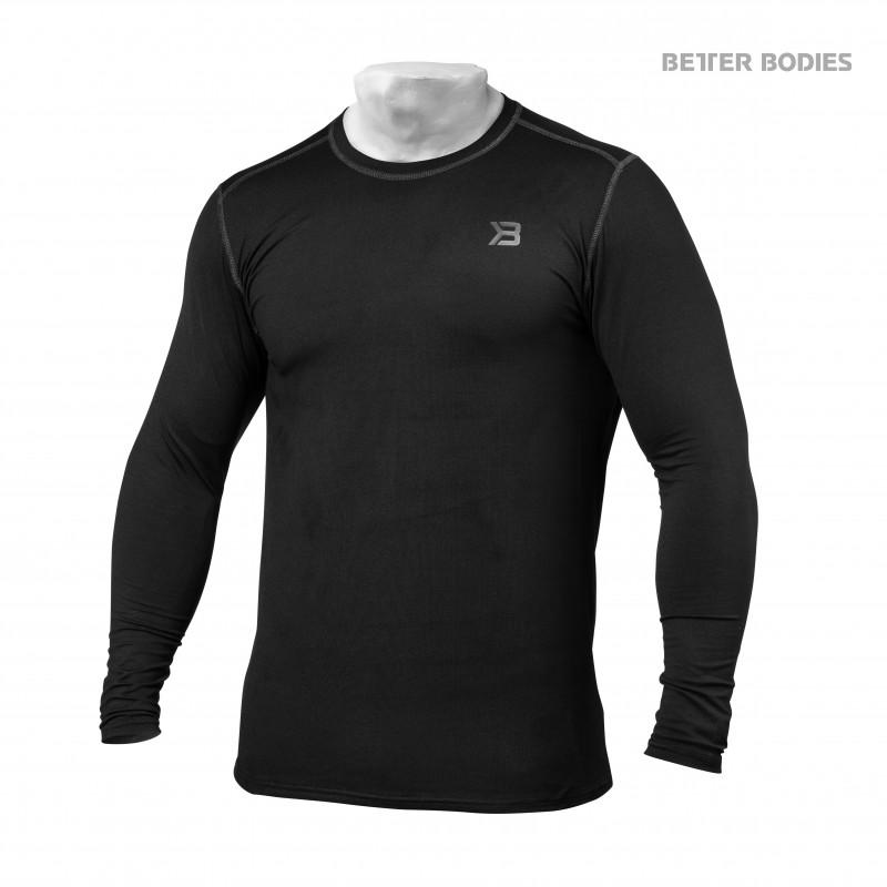 Better Bodies Performance Long Sleeve - Black - Urban Gym Wear