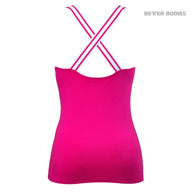 Better Bodies Performance Shape Top - Hot Pink - Urban Gym Wear