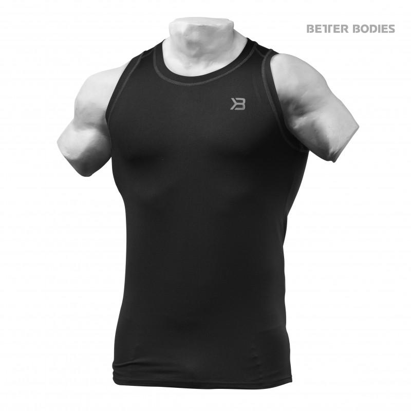 Better Bodies Performance Tank - Black - Urban Gym Wear