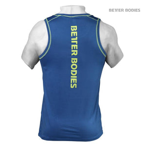 Better Bodies Performance Tank - Bright Blue - Urban Gym Wear