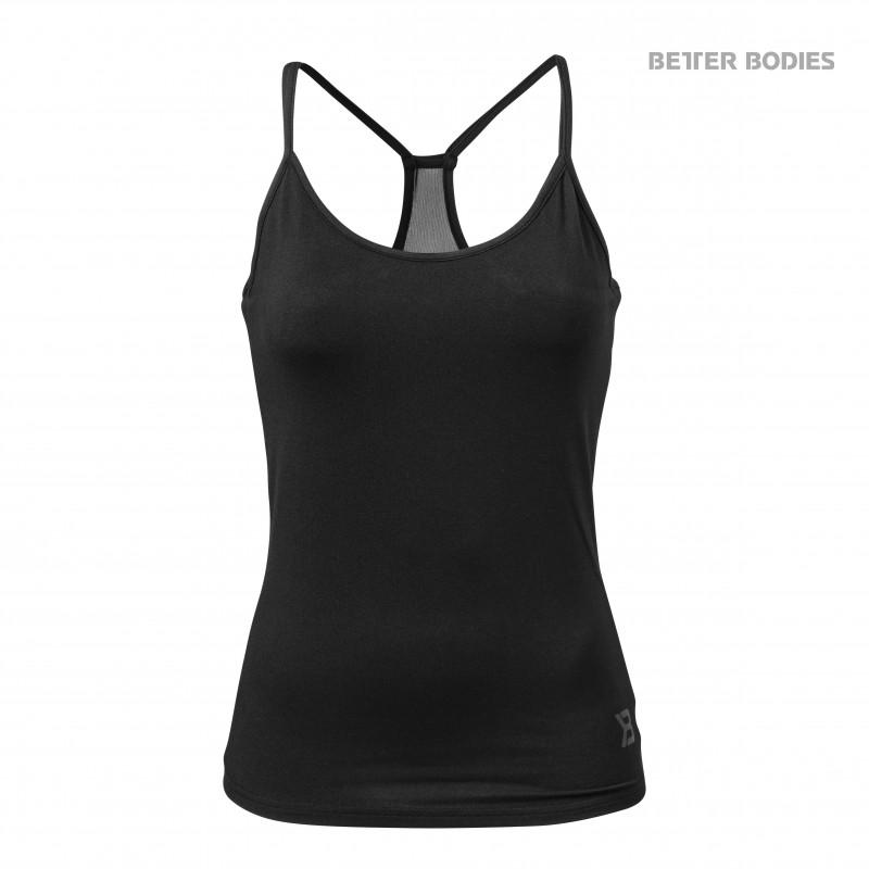 Better Bodies Legacy T-Back - Black – Urban Gym Wear