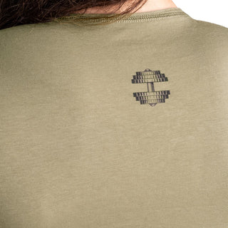 Better Bodies Raw Energy Tee - Washed Green - Urban Gym Wear