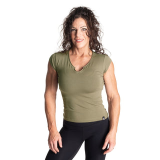 Better Bodies Raw Energy Tee - Washed Green - Urban Gym Wear