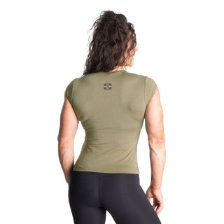 Better Bodies Raw Energy Tee - Washed Green - Urban Gym Wear