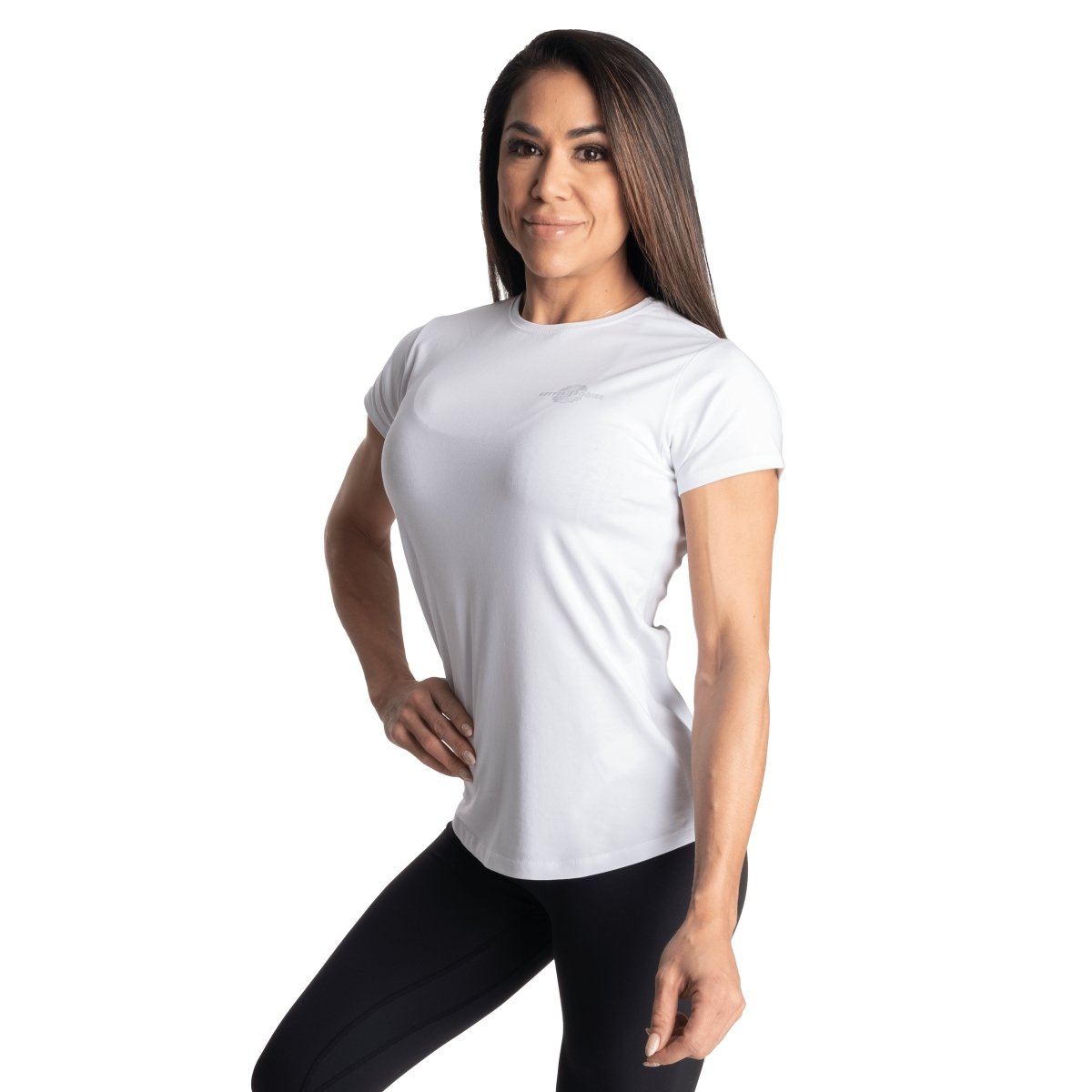 Better Bodies Regular Tee - White - Urban Gym Wear